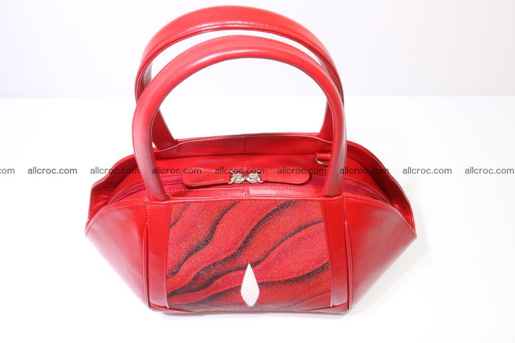 Stingray skin womens handbag 398 Foto 2