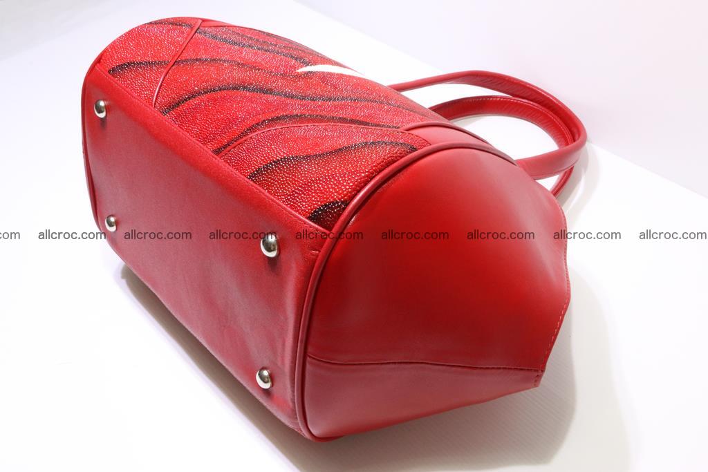 Stingray skin womens handbag 398 Foto 6