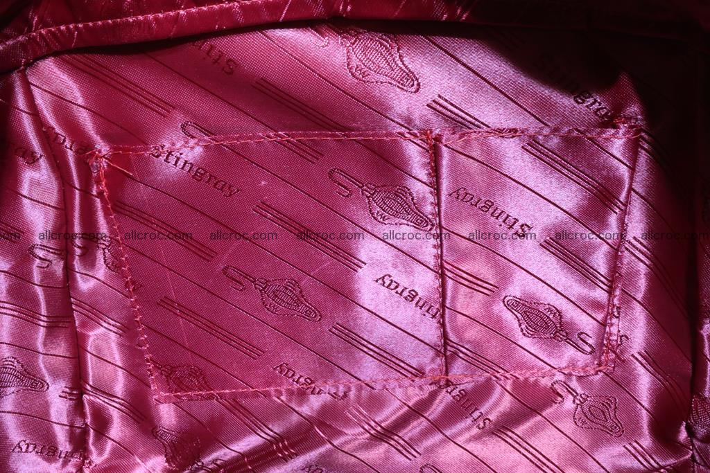 Stingray skin womens handbag 398 Foto 12