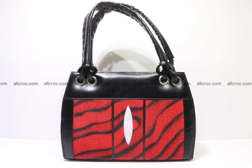 Stingray skin womens handbag 399 Foto 0