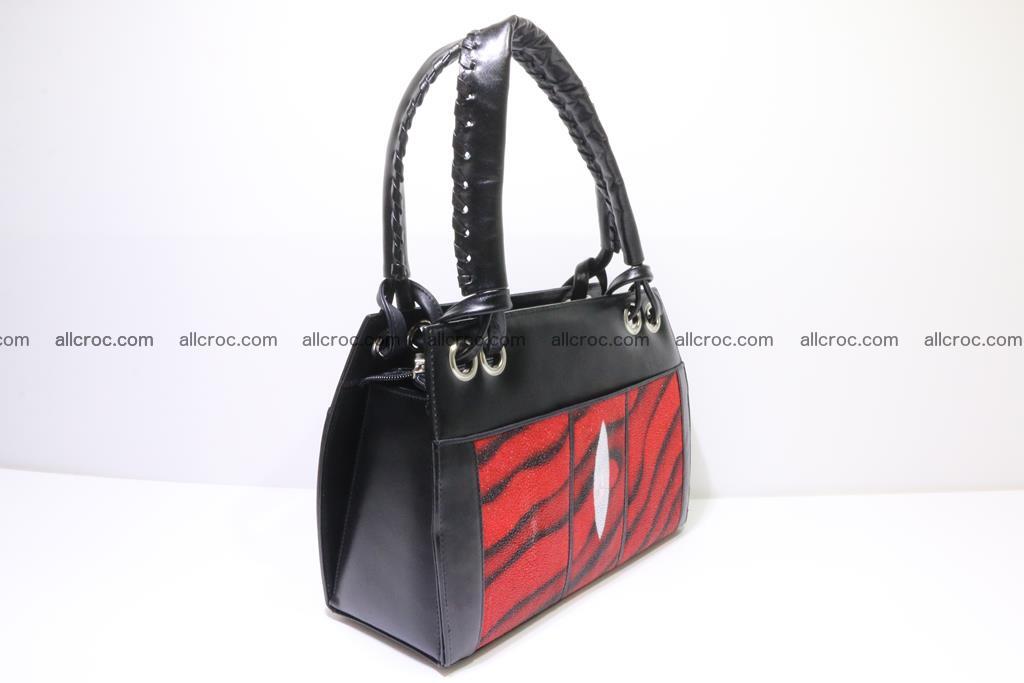 Stingray skin womens handbag 399 Foto 1
