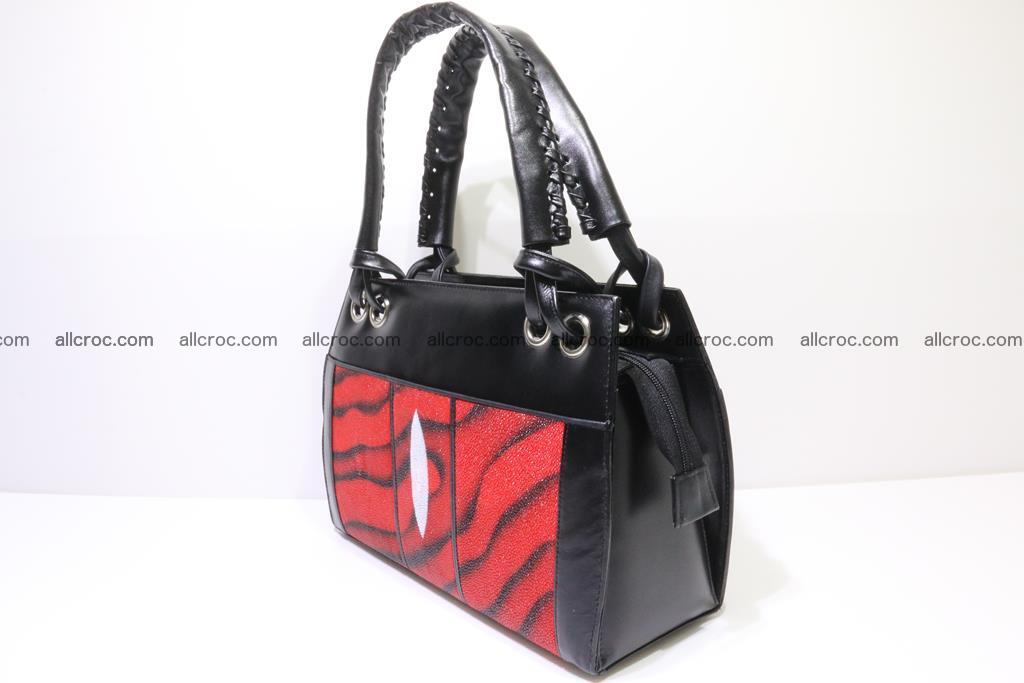 Stingray skin womens handbag 399 Foto 2