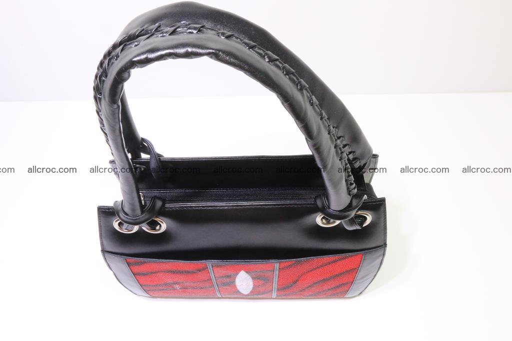 Stingray skin womens handbag 399 Foto 4