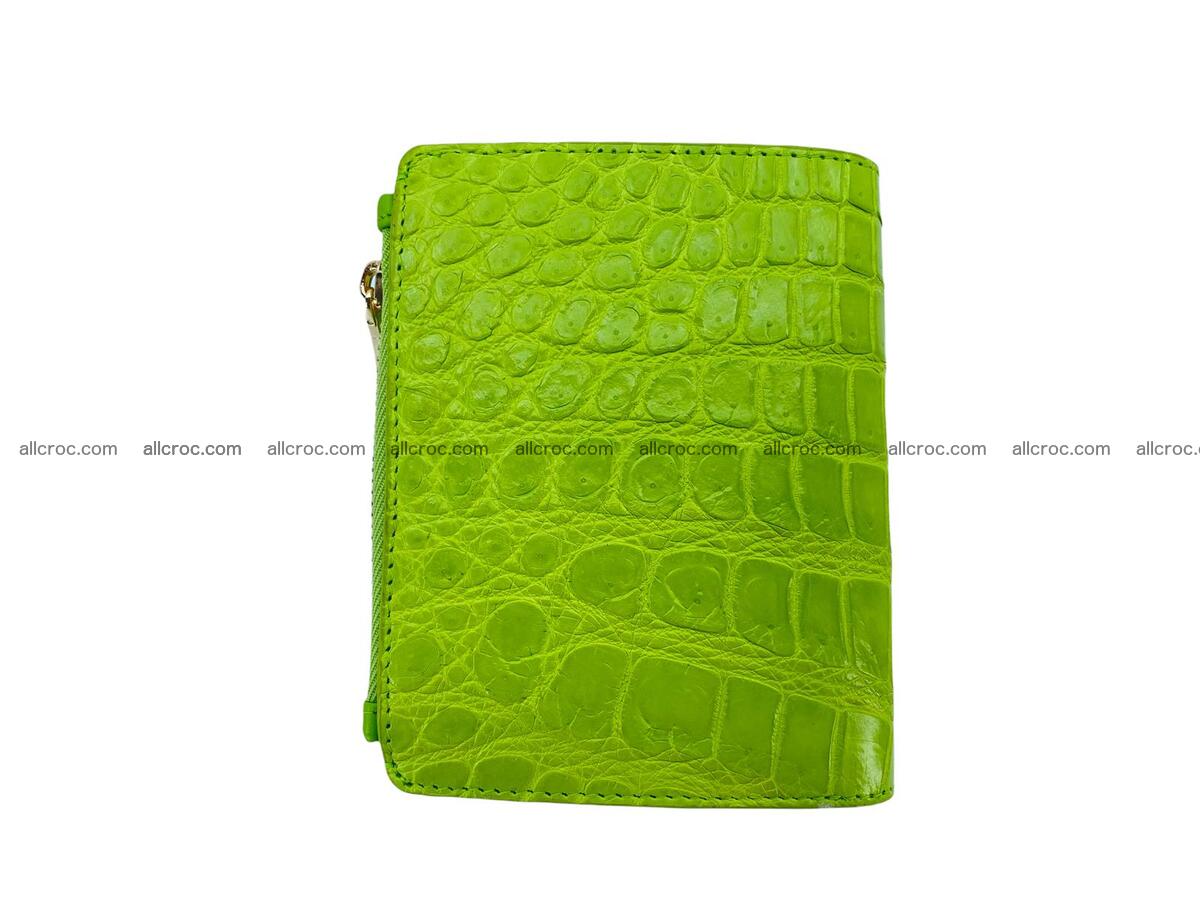 Vertical crocodile skin wallet 1718 Foto 4