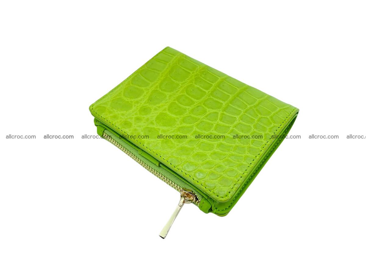 Vertical crocodile skin wallet 1718 Foto 2
