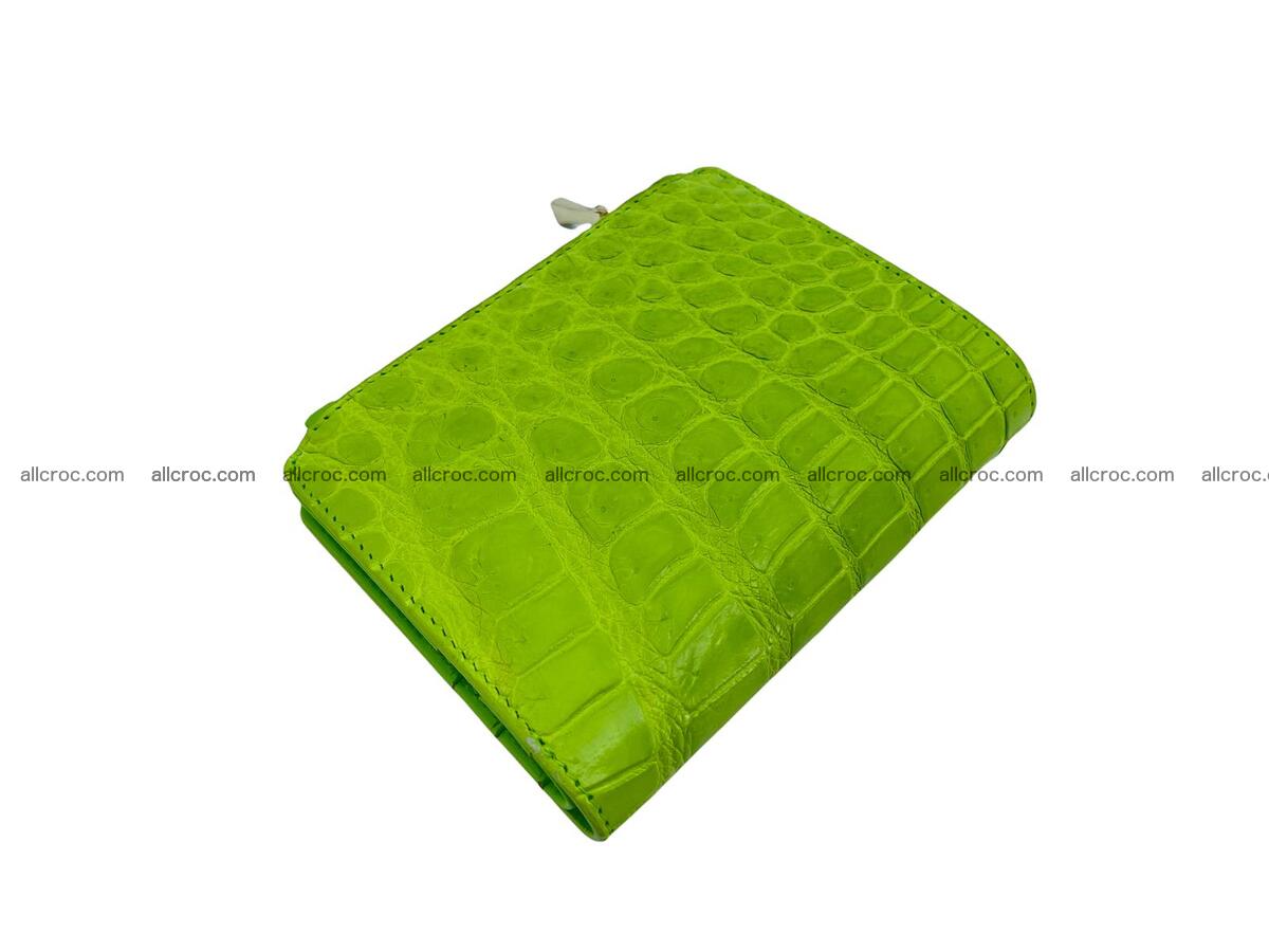 Vertical crocodile skin wallet 1718 Foto 3