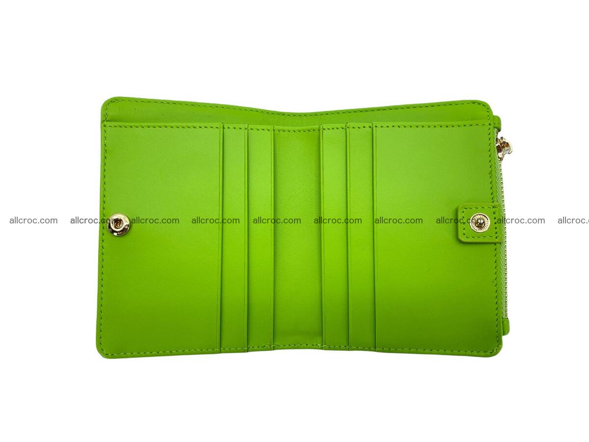 Vertical crocodile skin wallet 1718 Foto 7