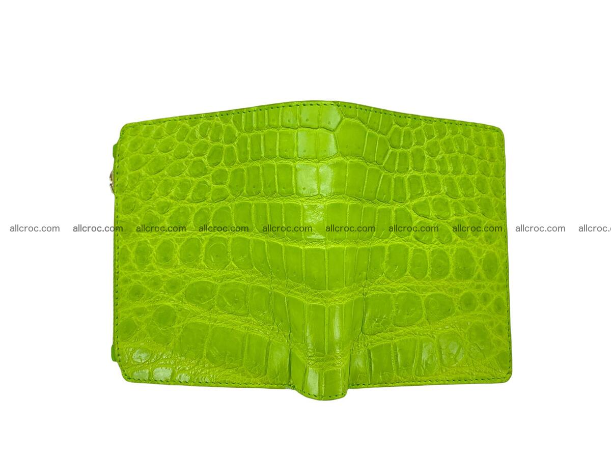 Vertical crocodile skin wallet 1718 Foto 6