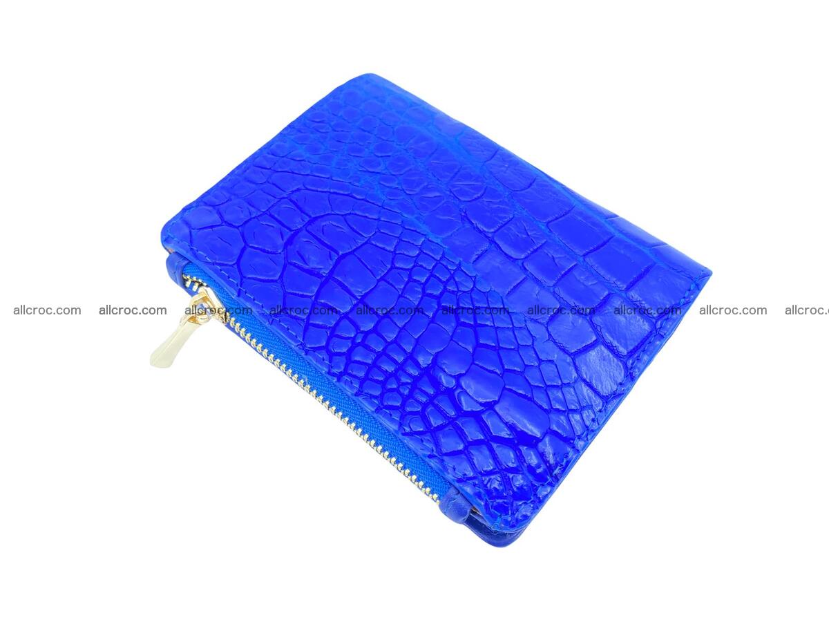 Vertical crocodile skin wallet 1726 Foto 2