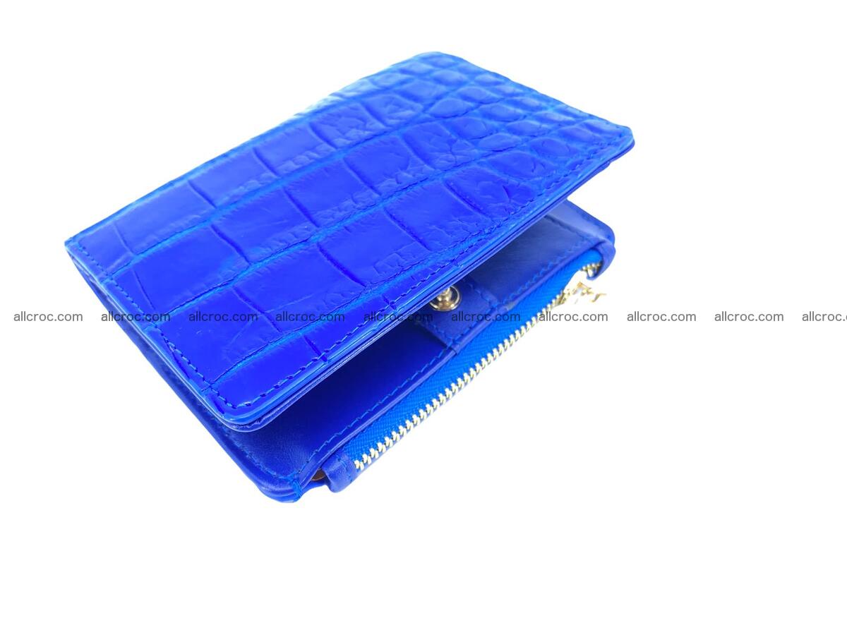 Vertical crocodile skin wallet 1726 Foto 0