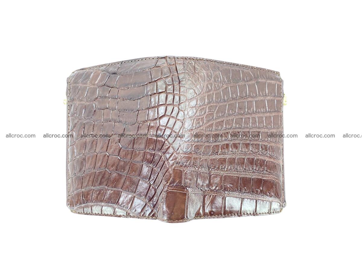 Vertical crocodile skin wallet 1717 Foto 6