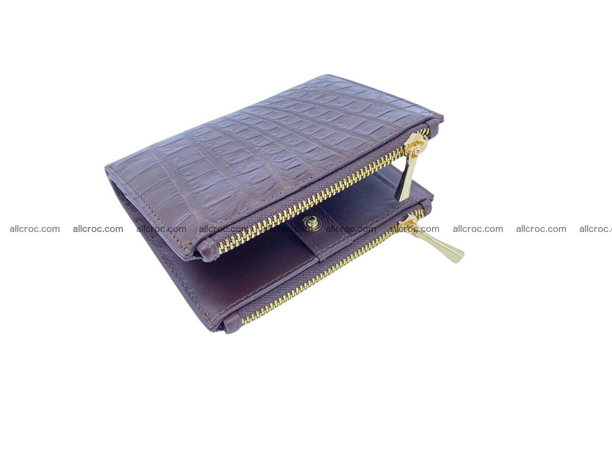 Vertical crocodile skin wallet 1717 Foto 0