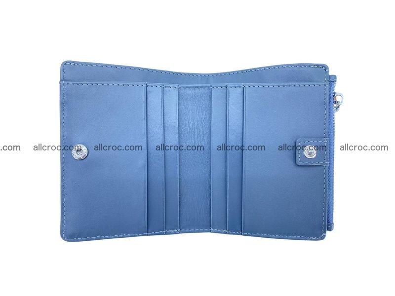 Vertical crocodile skin wallet 1714