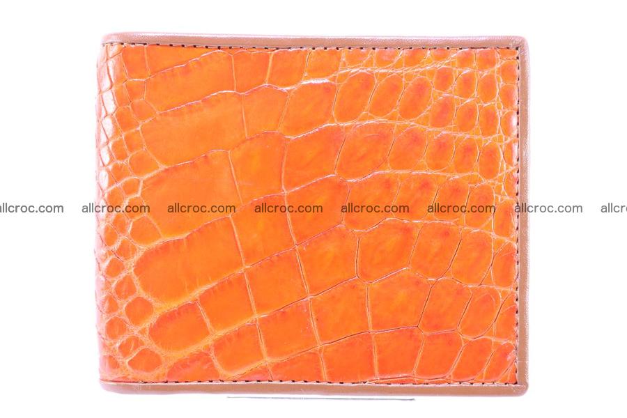 Wallet from genuine Siamese crocodile skin 241