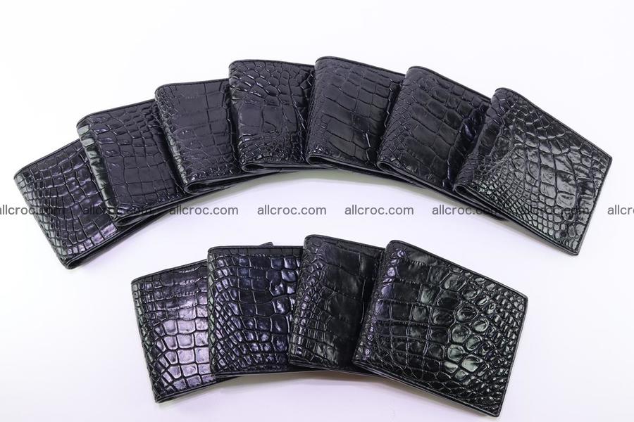 for blog Wallet from genuine Siamese crocodile skin