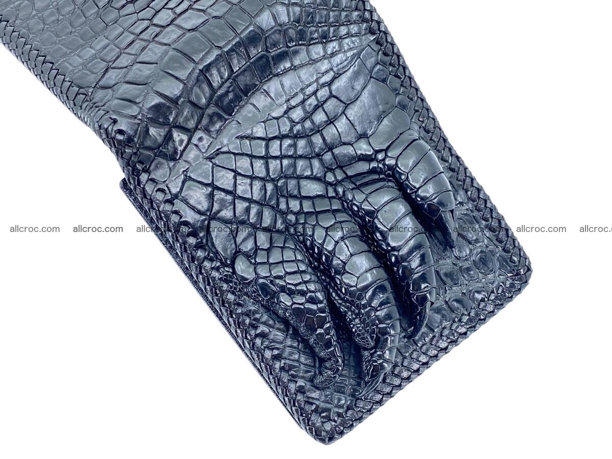 Wallet from Siamese crocodile skin with paw and claws 2275 Foto 3