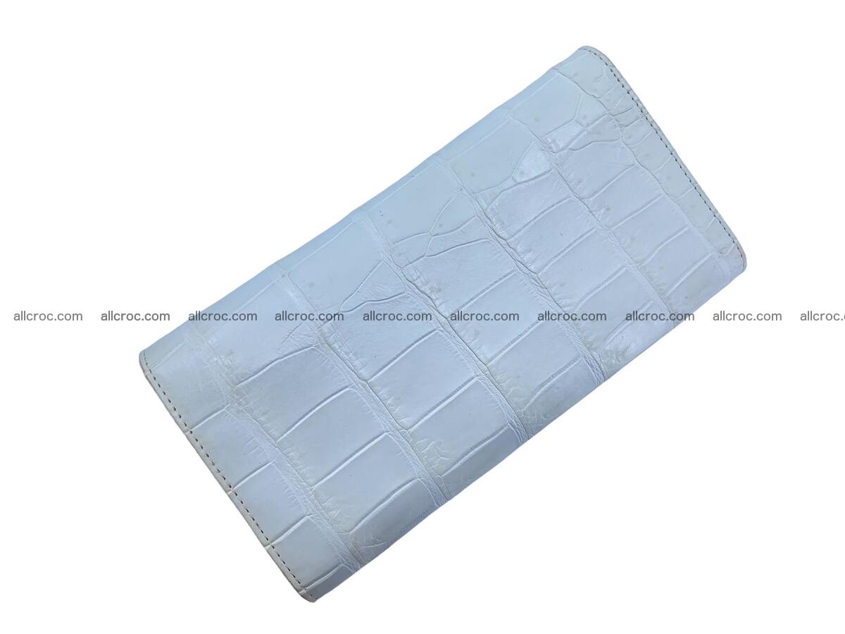 Women crocodile skin long wallet 2139 Foto 1