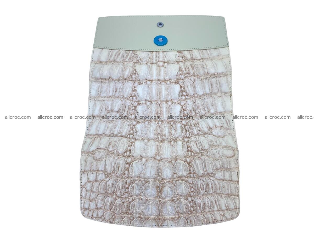 Women crocodile skin long wallet 2179 Foto 7