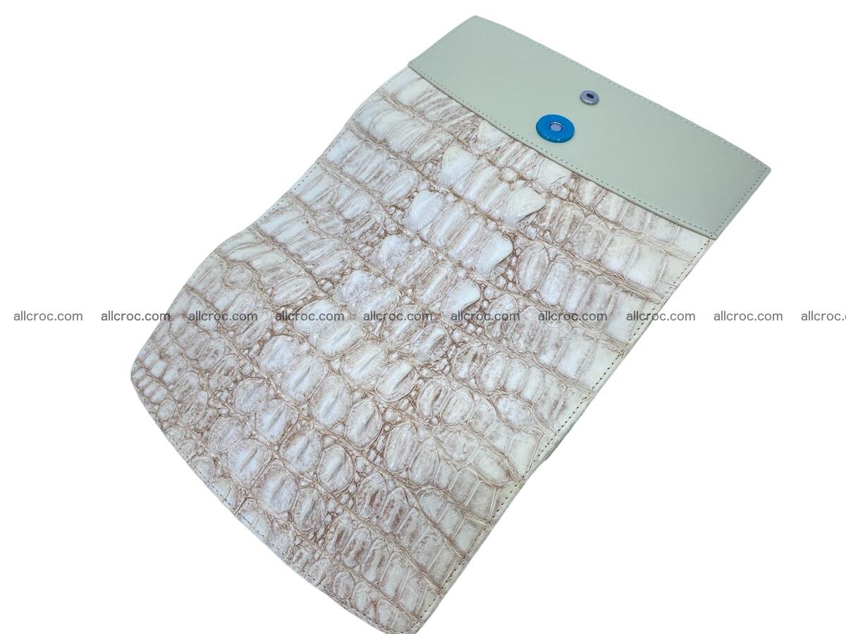 Women crocodile skin long wallet 2179 Foto 6
