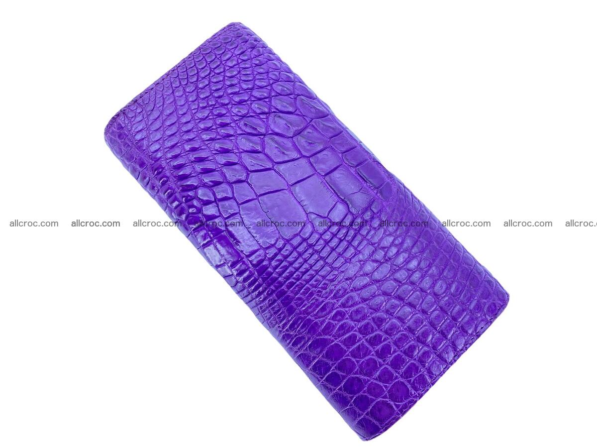 Women crocodile skin long wallet 2164 Foto 1