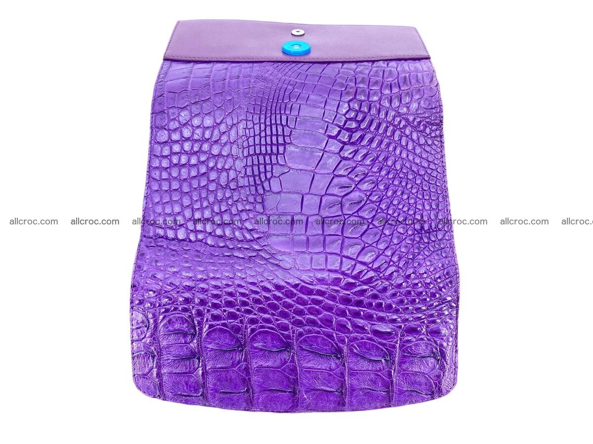 Women crocodile skin long wallet 2164 Foto 6