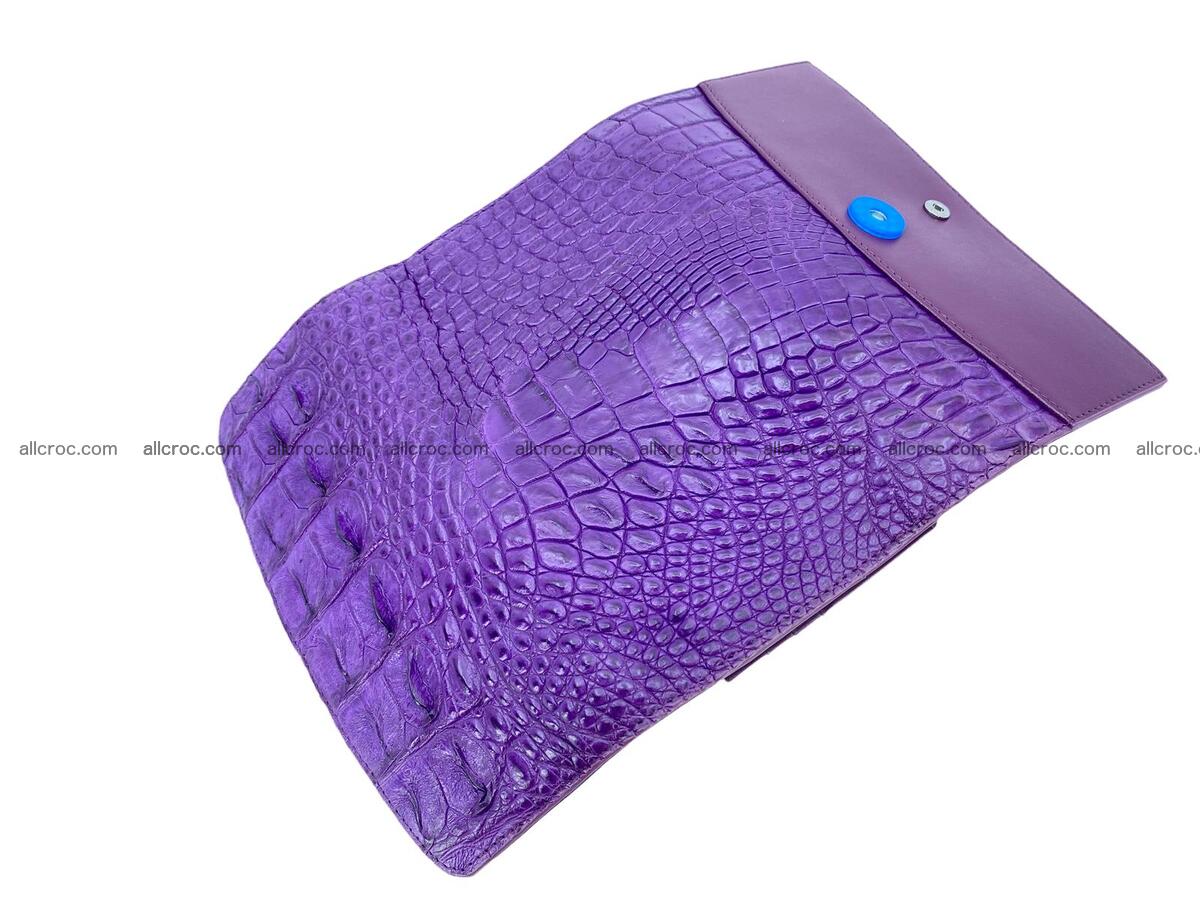 Women crocodile skin long wallet 2164 Foto 7