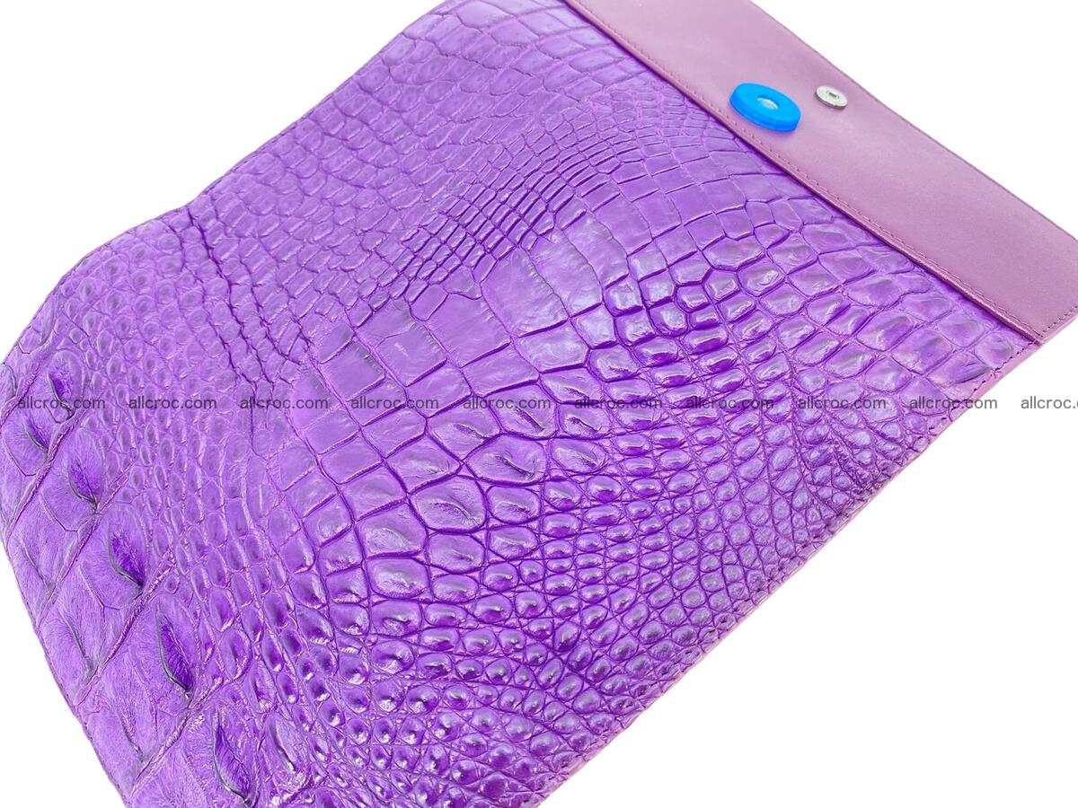 Women crocodile skin long wallet 2164 Foto 9
