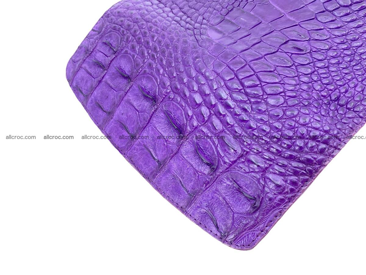 Women crocodile skin long wallet 2164 Foto 8
