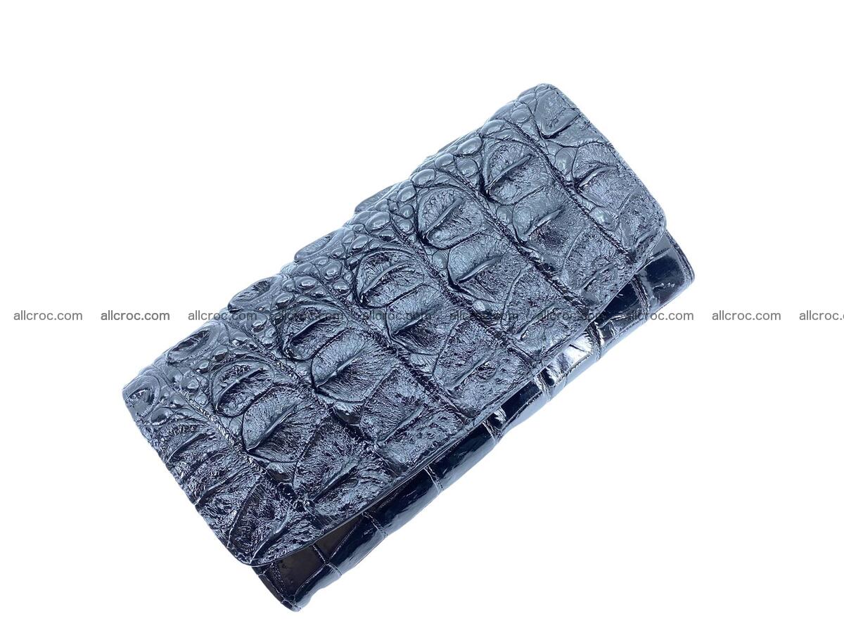 Women crocodile skin long wallet 2161 Foto 0