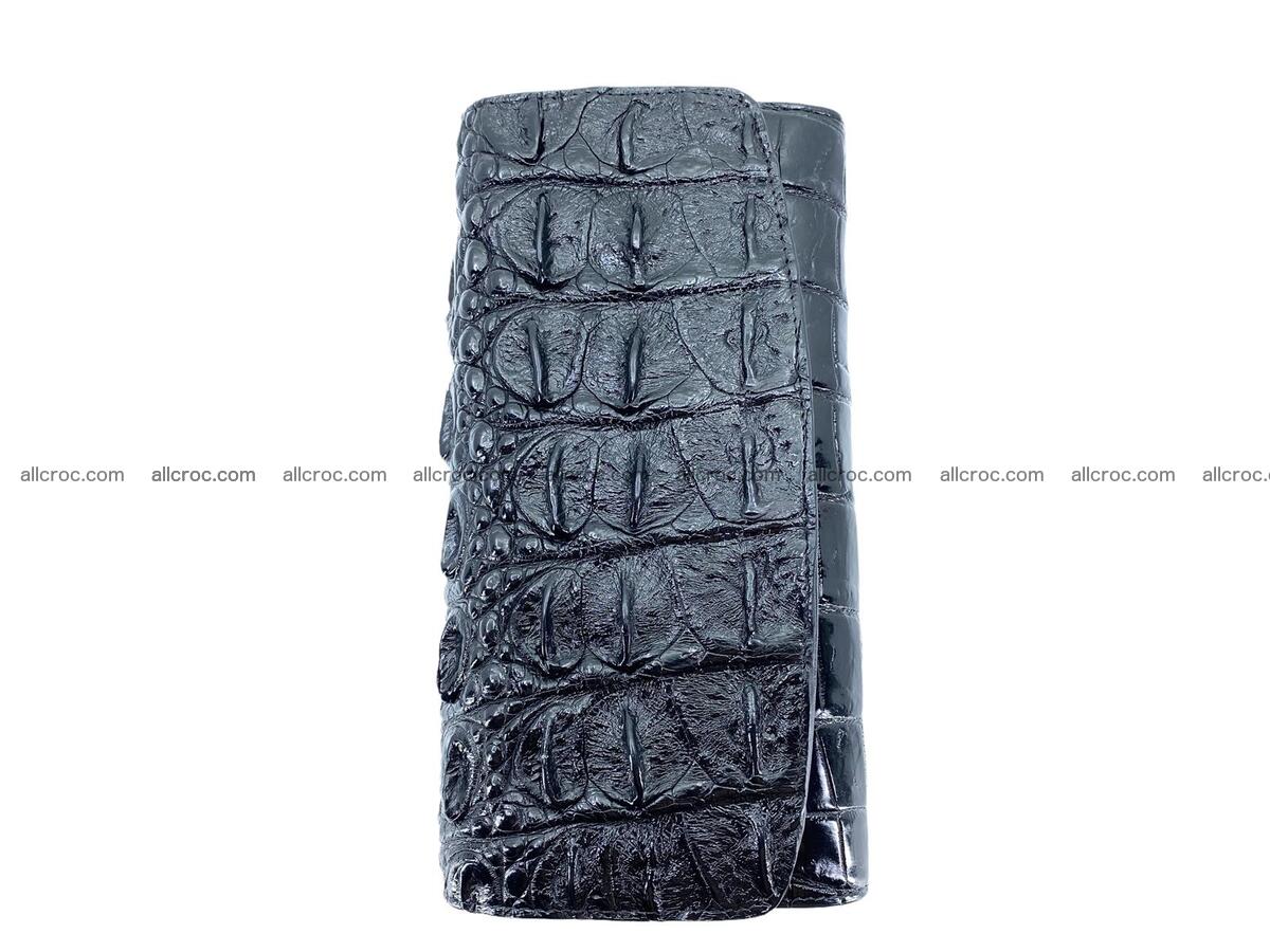 Women crocodile skin long wallet 2161 Foto 2