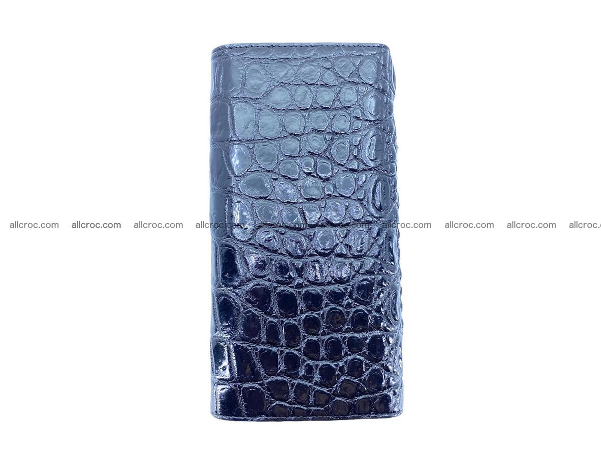 Women crocodile skin long wallet 2161 Foto 3