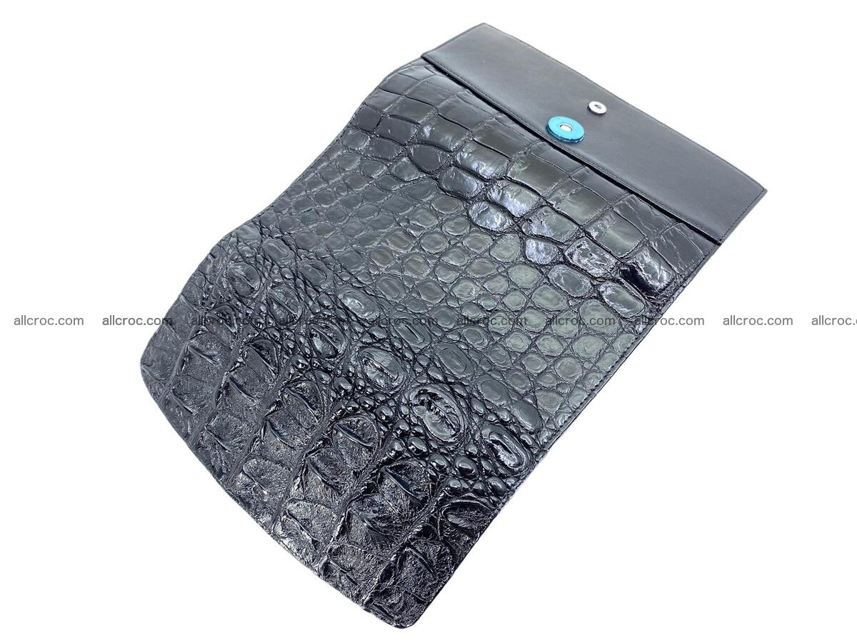 Women crocodile skin long wallet 2161 Foto 6