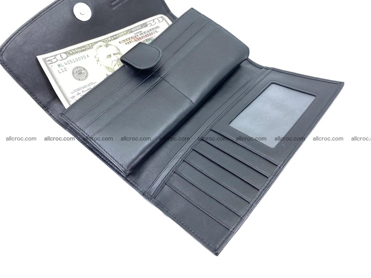 Women crocodile skin long wallet 2161 Foto 11