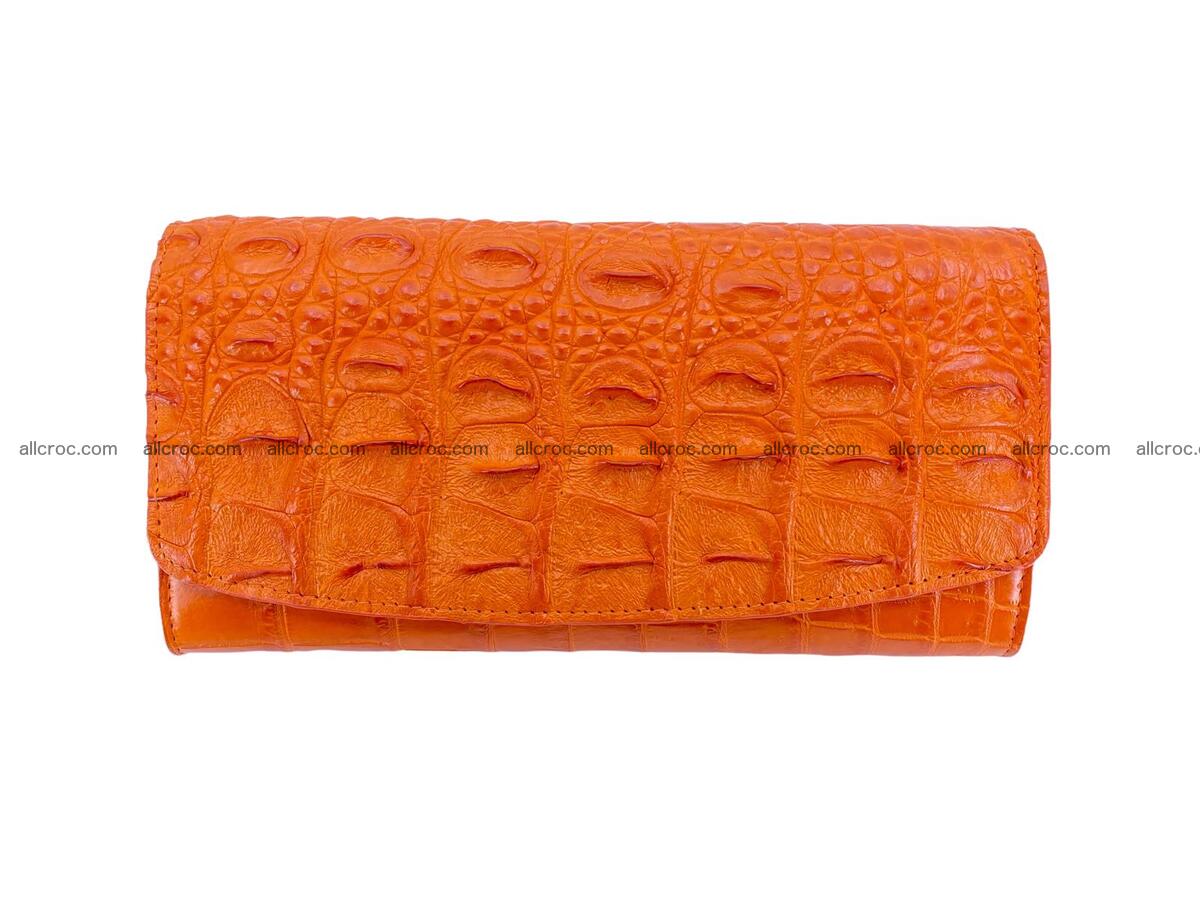 Women crocodile skin long wallet 2153 Foto 2