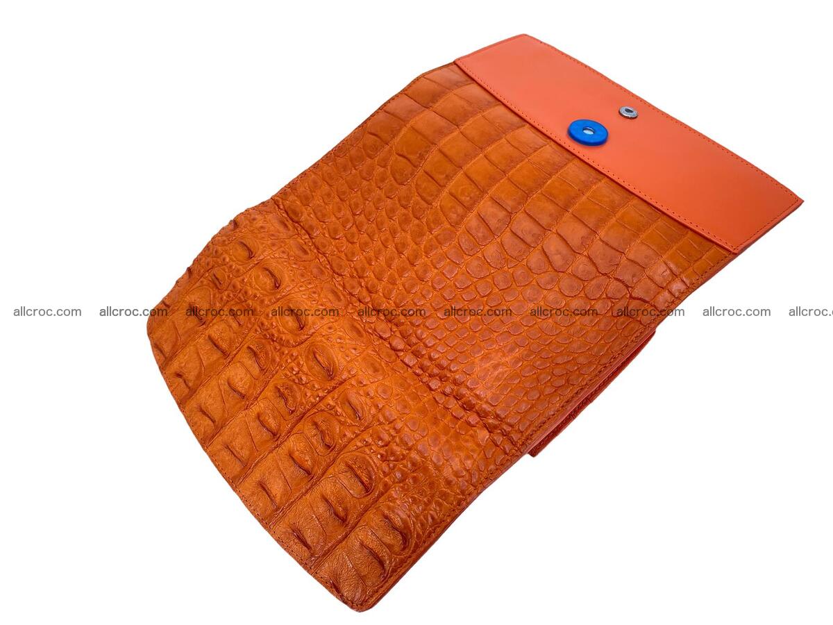 Women crocodile skin long wallet 2153 Foto 7