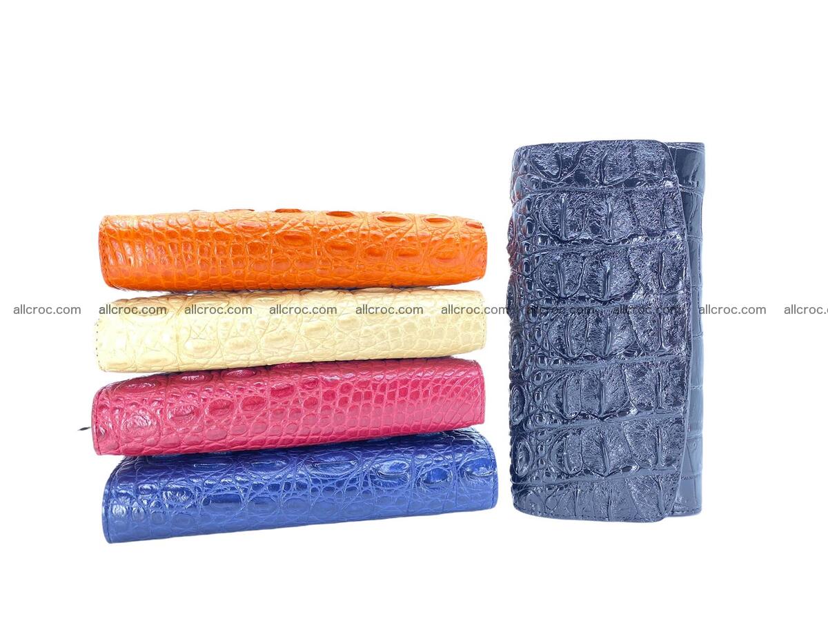 Women crocodile skin long wallet 2161 Foto 13