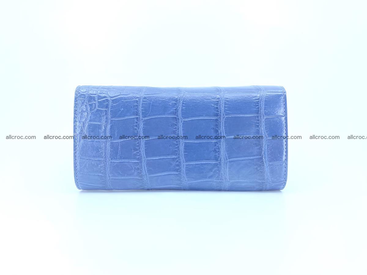 Crocodile leather long wallet trifold 625 Foto 1