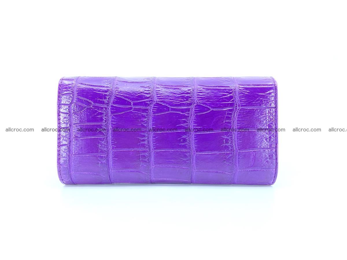 Crocodile leather long wallet trifold 626 Foto 1