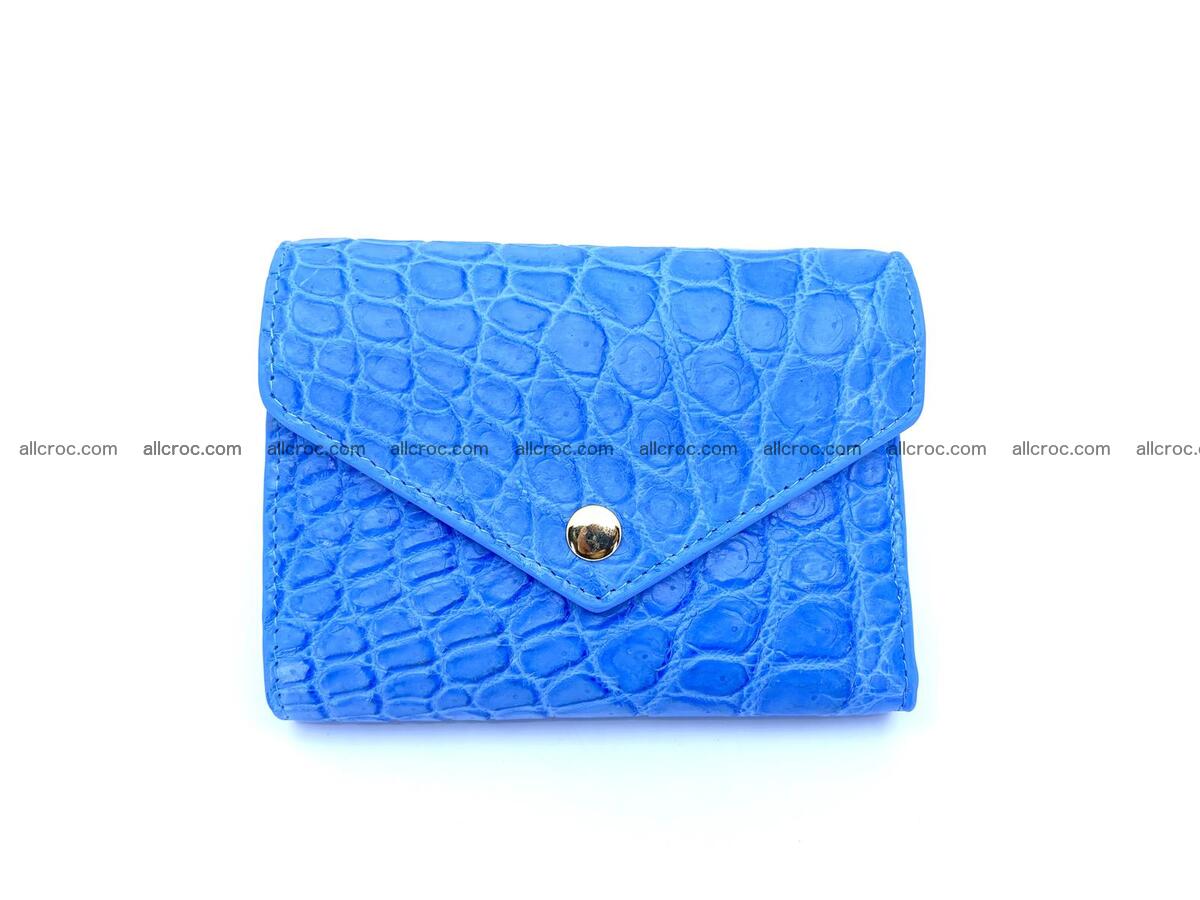Women’s crocodile leather wallet 1627 Foto 0