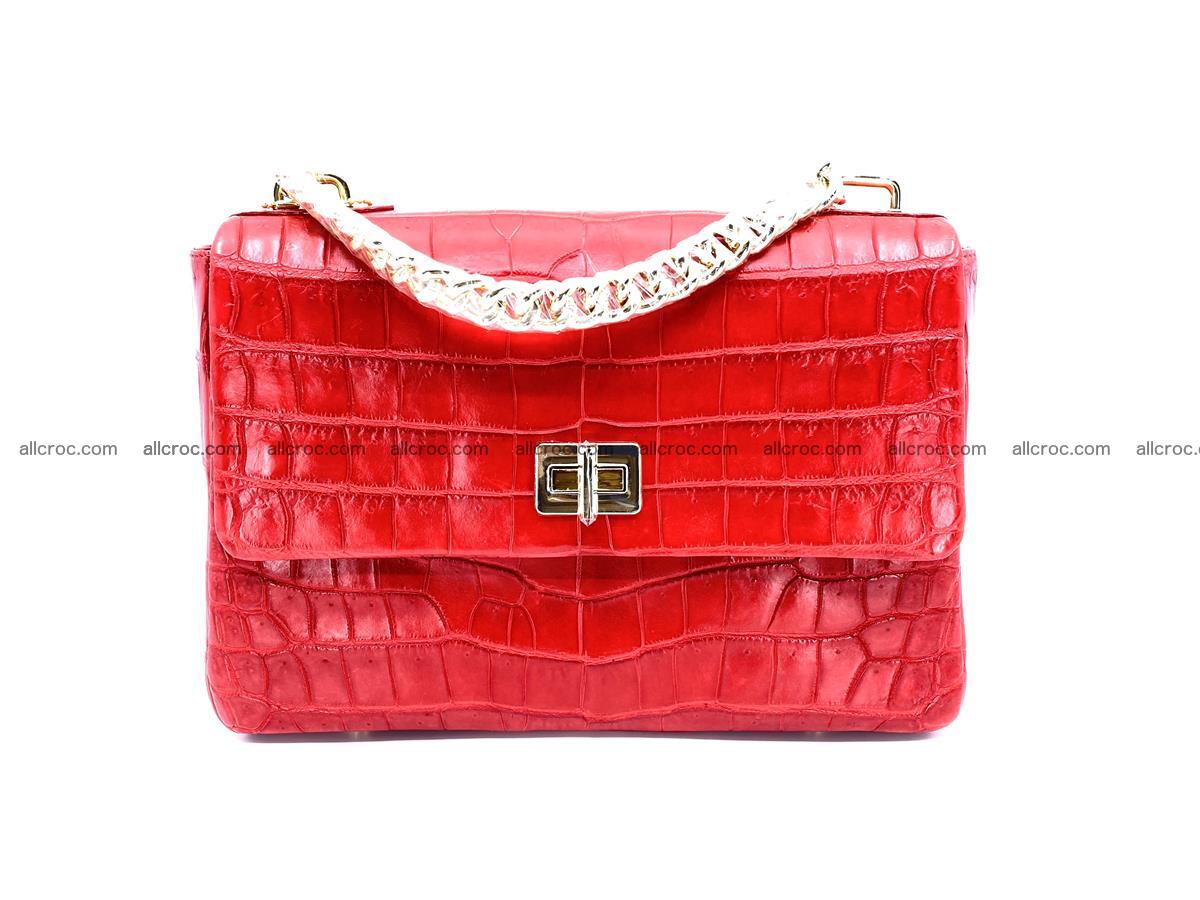 Women’s crocodile skin handbag 1319 Foto 0