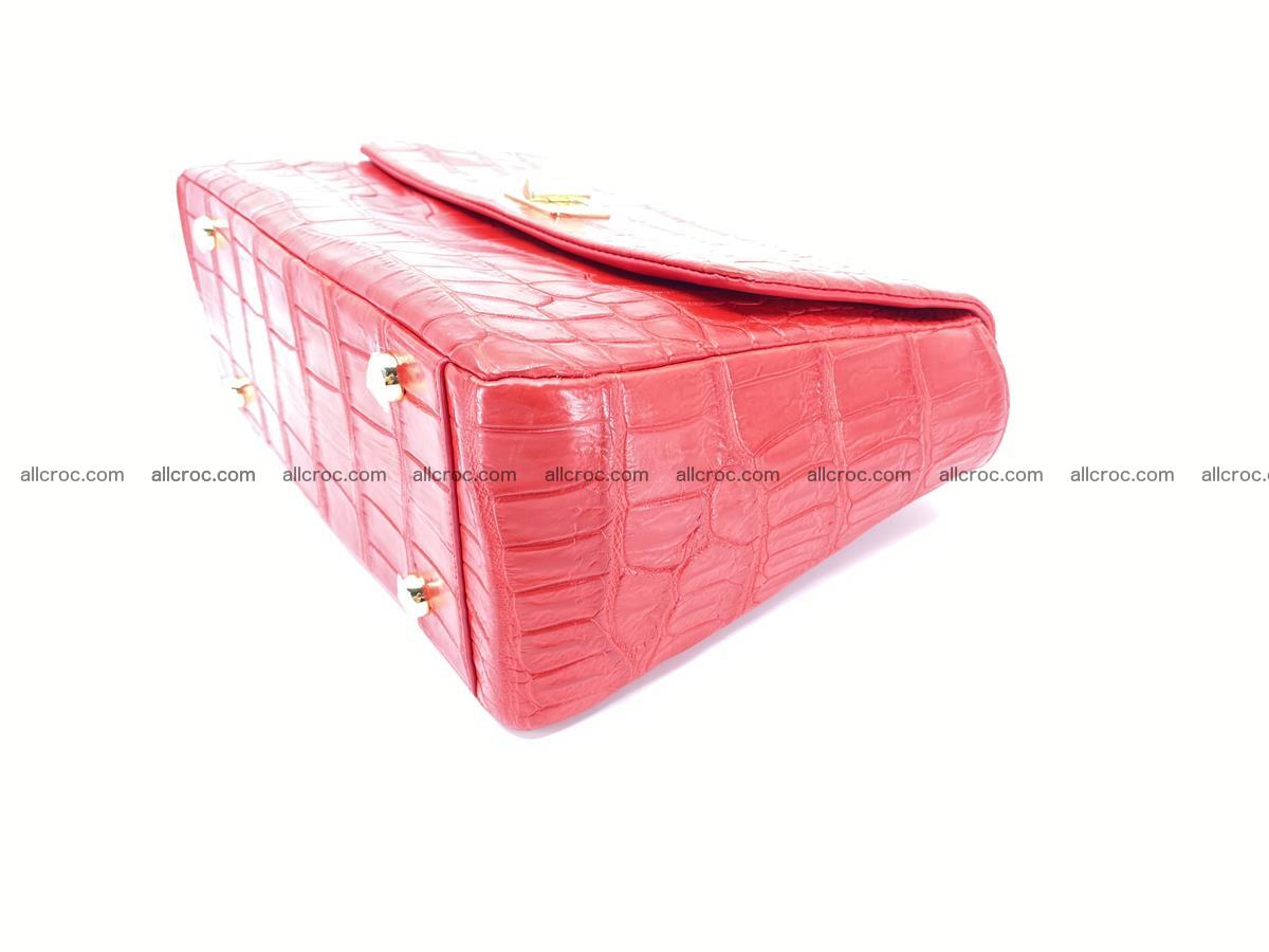 Women’s crocodile skin handbag 1319 Foto 9