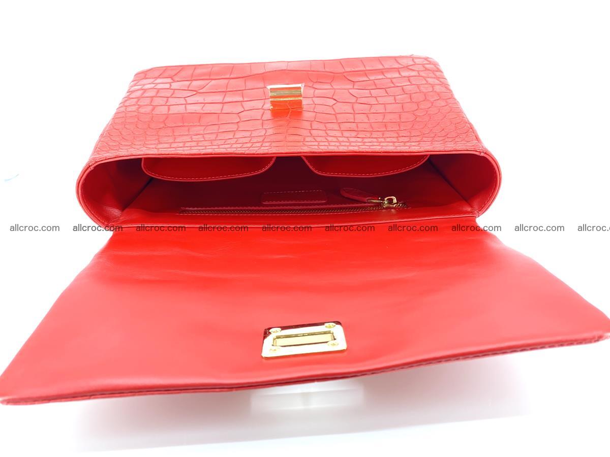 Women’s crocodile skin handbag 1319 Foto 11