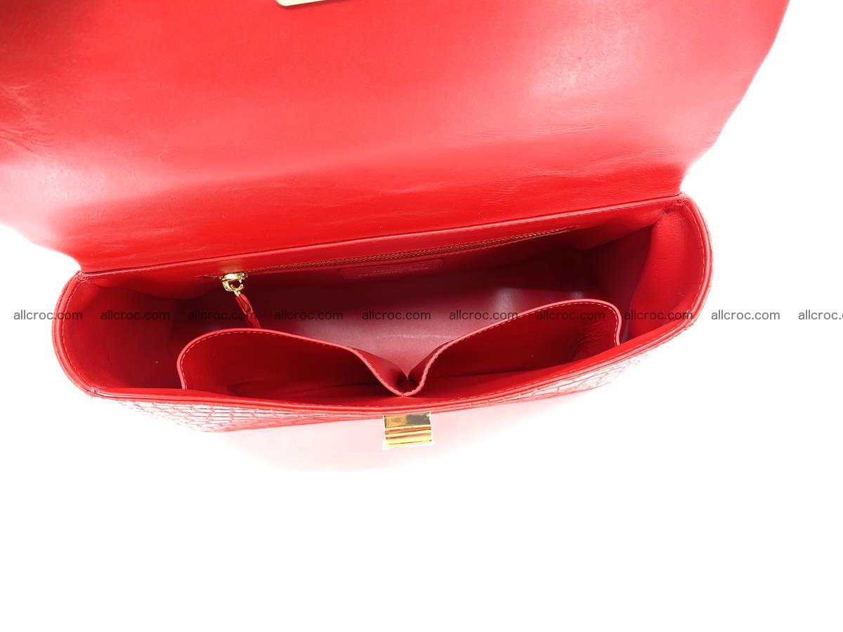 Women’s crocodile skin handbag 1319 Foto 13