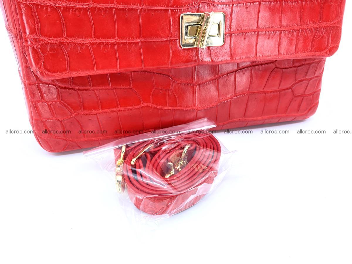 Women’s crocodile skin handbag 1319 Foto 10