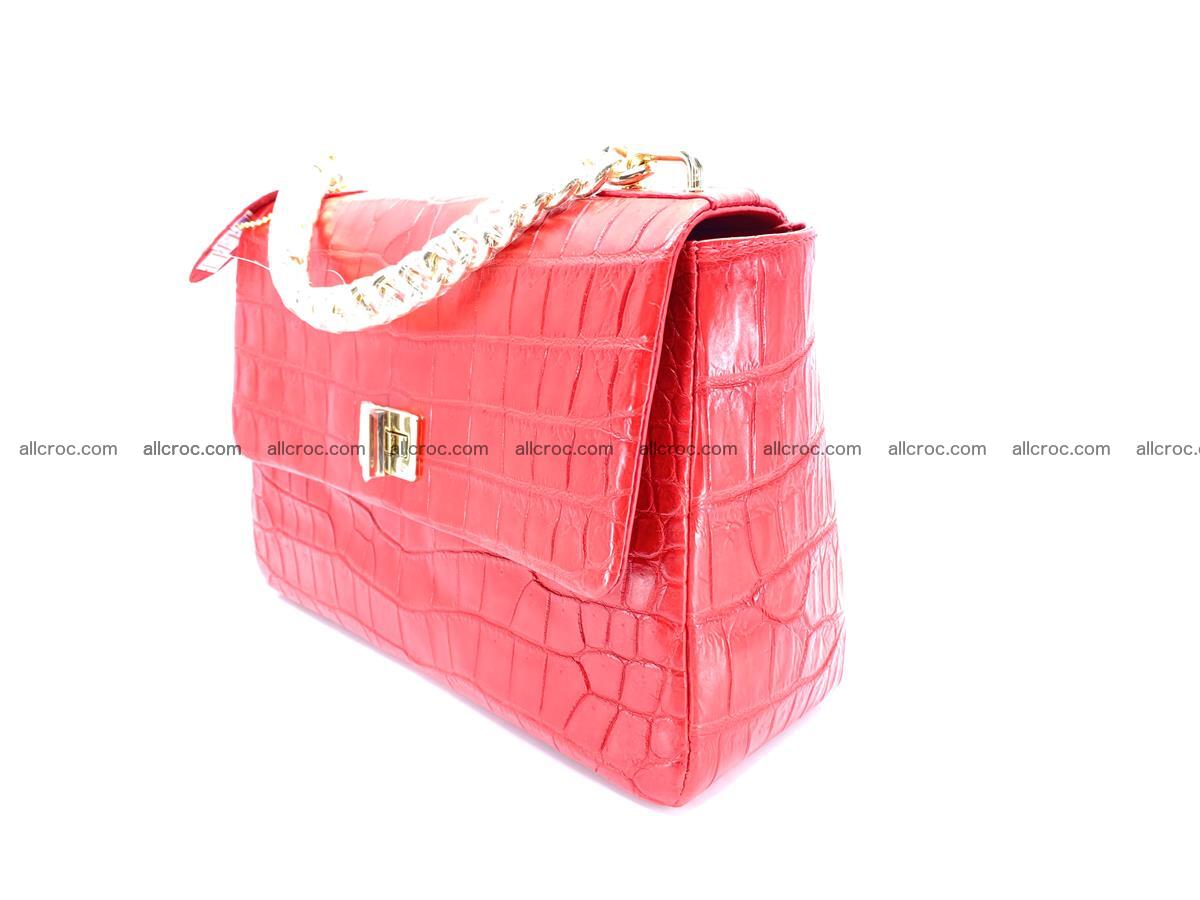 Women’s crocodile skin handbag 1319 Foto 3