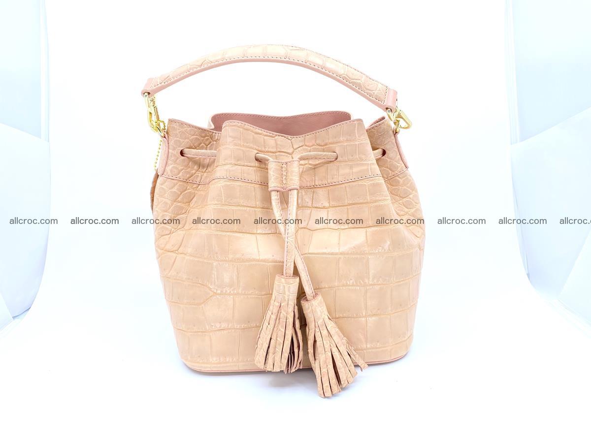 Women’s crocodile skin handbag 1321 Foto 7