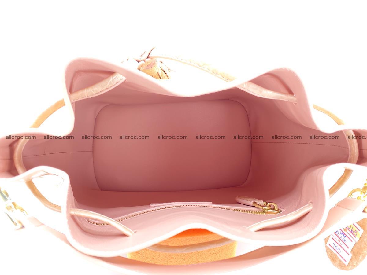 Women’s crocodile skin handbag 1321 Foto 11