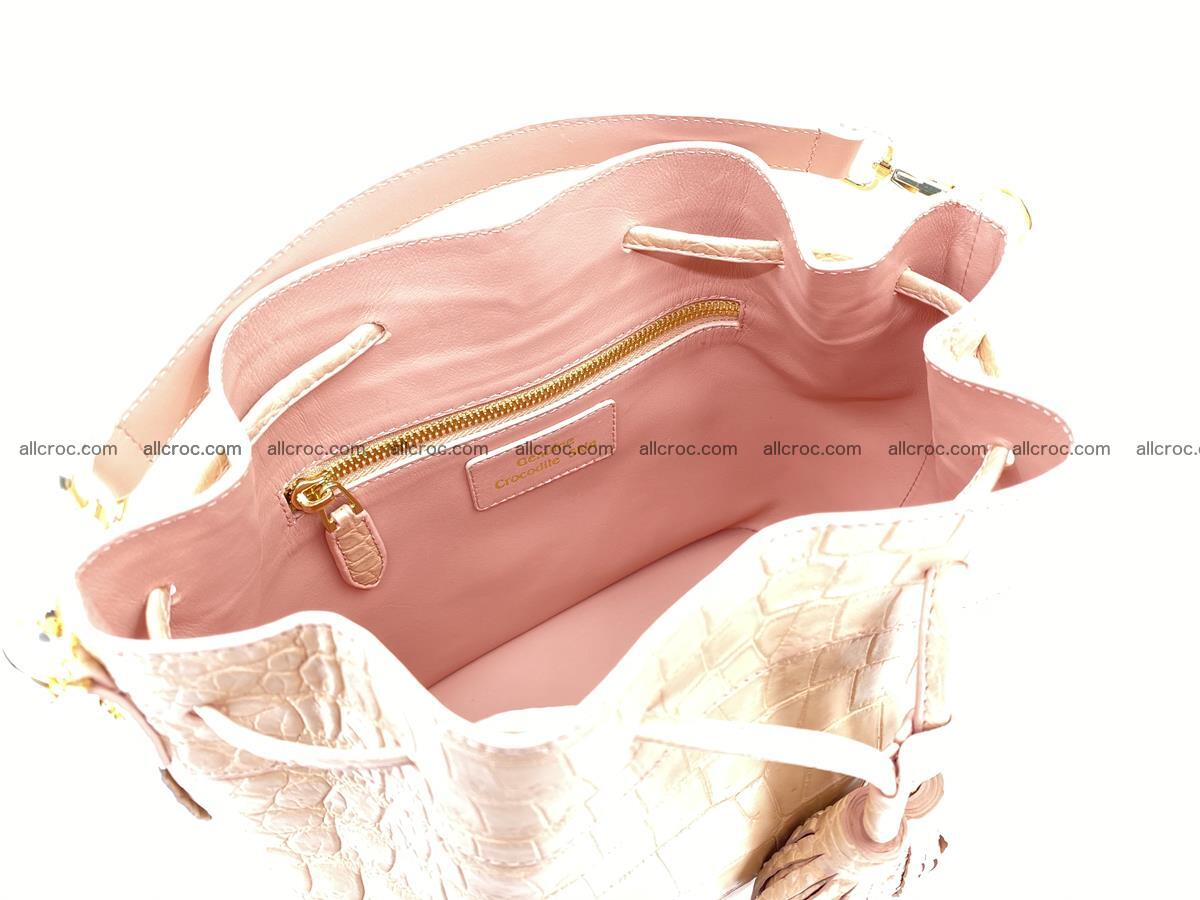 Women’s crocodile skin handbag 1321 Foto 12