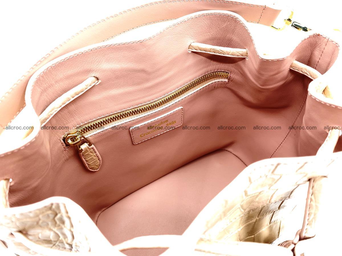 Women’s crocodile skin handbag 1321 Foto 13