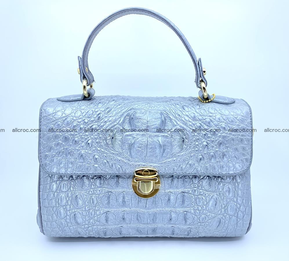 Women’s crocodile skin handbag 1339 Foto 0